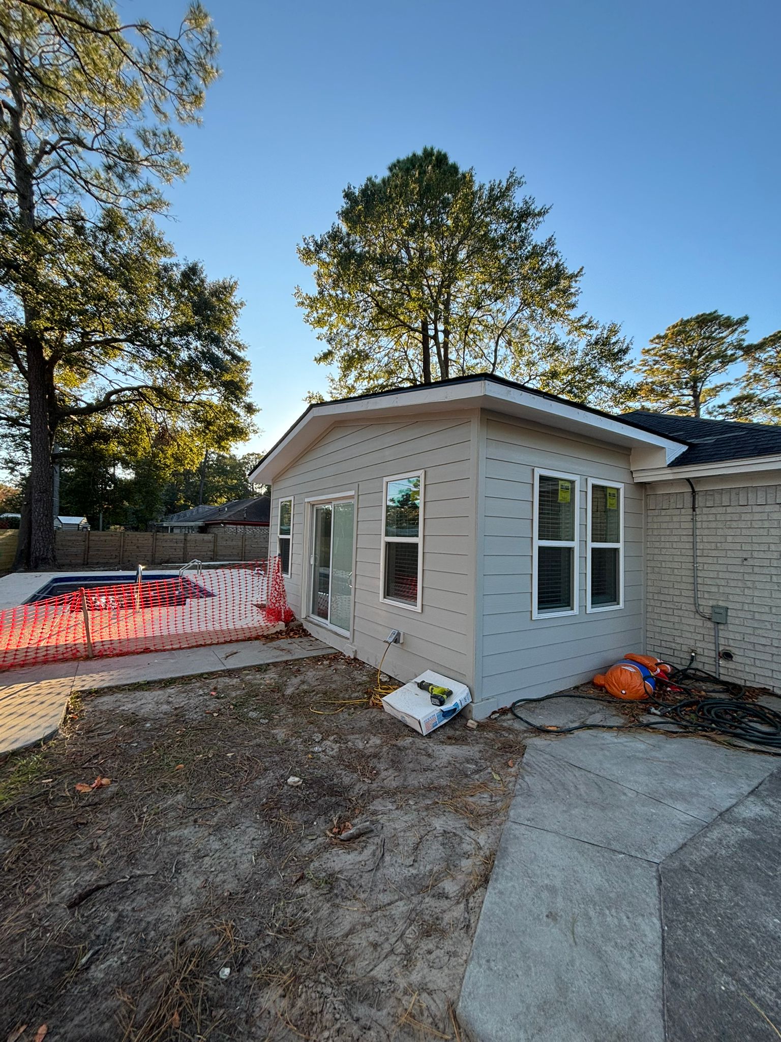 Porch Construction Project